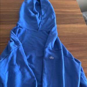 ALO Yoga Blue Hoodie
